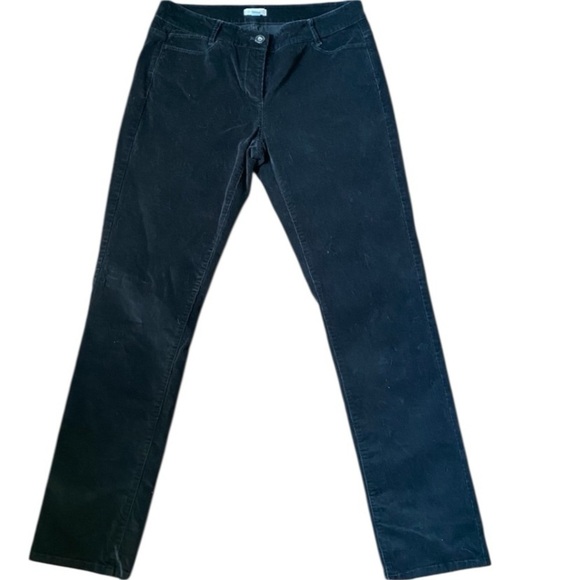 J. Jill 2 Pair Black and Cream Corduroy Bundle✨Like New✨ SZ 4 - Picture 4 of 16